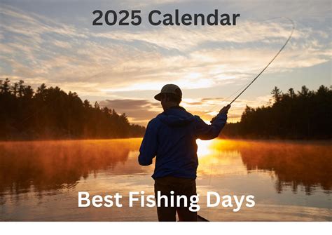 Best Fishing Days 2025 Calendar: Digital Download Only! - Etsy