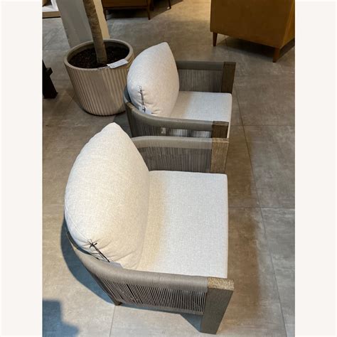 West Elm Porto Dining Chairs (Set of 2) - AptDeco
