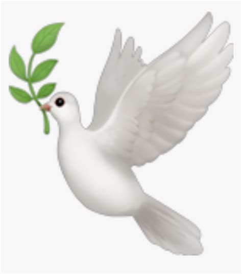 White Dove Illustration, Emoji Peace Symbols Doves As, 48% OFF
