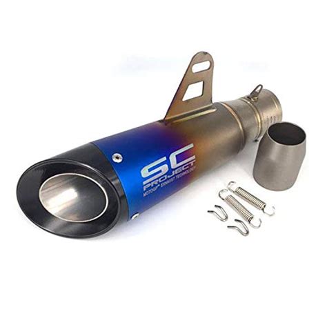 Open Throttle Racers Side Cross Cut Tip 51 MM Stainless Steel Cone ...