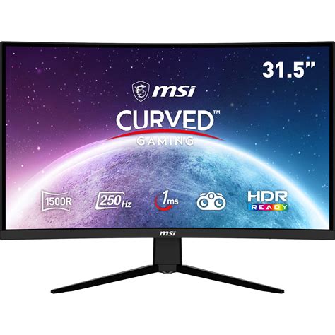 MSI G32C4X 32 Inch FHD Curved Gaming Monitor - 1500R, 1920 X 1080 Va ...