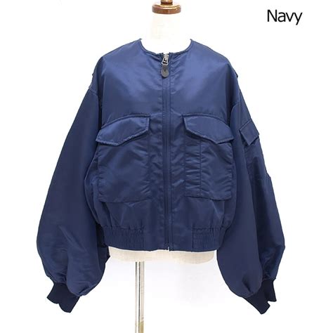 RhodolirioN ロドリリオン "WEP Jacket" WEPジャケット ミリタリー フライトジャケットモデル MP826 レディース ...