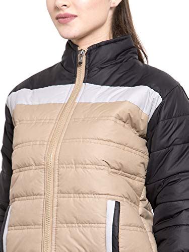 Buy VOXATI Women's Puffer Jacket Puffer Jacket (wjkt312-m_Beige_M) at ...