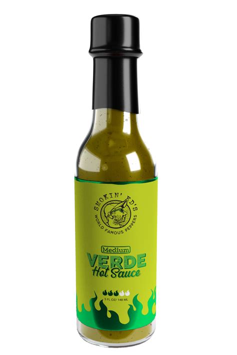 Smokin' Ed's Verde Hot Sauce - Medium – PuckerButt Pepper Company