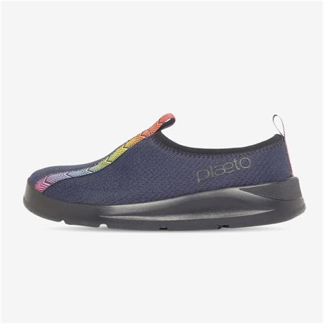Navy Blue Walking Shoes for Kids | Lightweight & Comfy – Plaeto