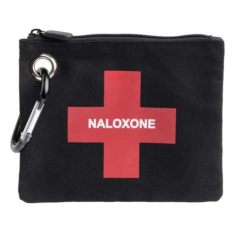 Buy W WILKENCanvas Bag with Zipper Pouch for Naloxone Nasal Spray and ...