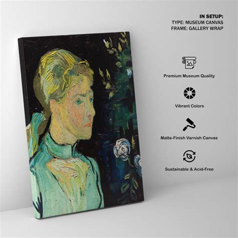 Adeline Ravoux Painting & Wall Art Print by Van Gogh - Dessine Art
