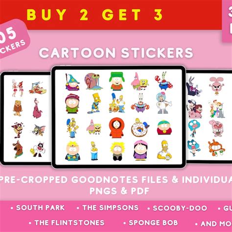 Buy Cartoon Stickers Online In India - Etsy India