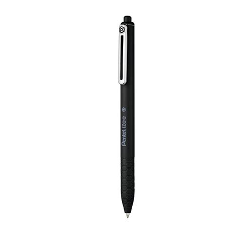 Pentel Izee Click Ballpoint 0.7mm Pens Pack of 15 - SCOOBOO - Pentel
