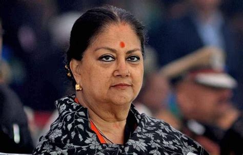 Rajasthan: Vasundhara Raje Skips Minister Swearing-In Ceremony, But Her ...