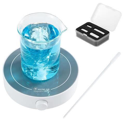 AyinLab Magnetic Stirrer, Fast Stir Plate with Speed Control, Lab ...
