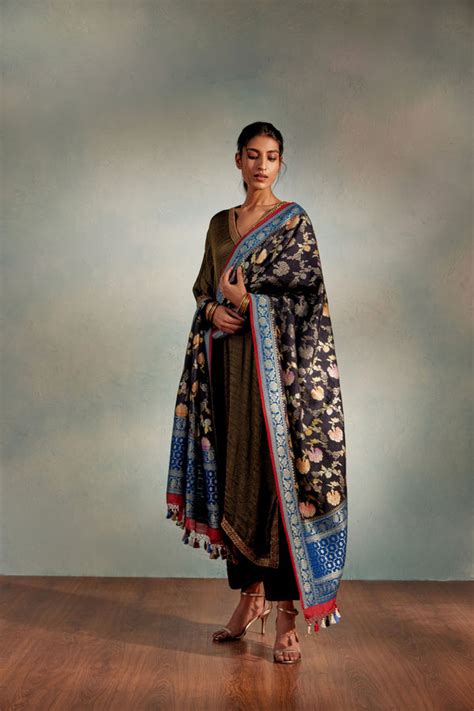 Shop the best of handwoven Benarasi sarees and dupattas – Roliana