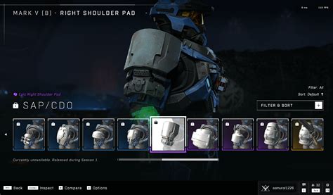 Wait why are Carters shoulders NOT part of the Winter Pass!? : r/halo