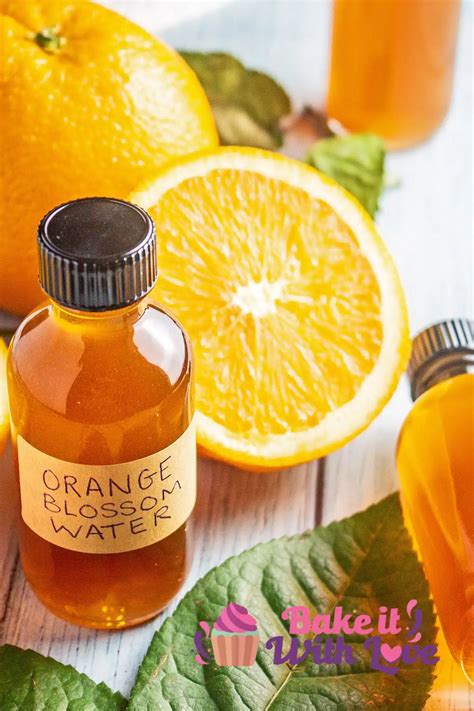 How To Make Orange Blossom Water | Bake It With Love