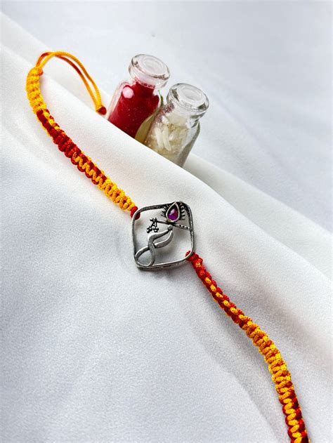 925 Silver Rakhi – Swadeshi Pitara