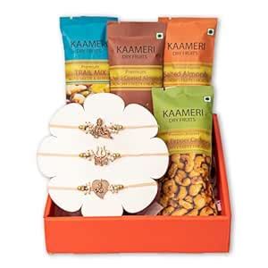 Kaameri Bazaar Rakhshabandhan Gift Hamper Rakhis for Brother - Rakhi ...
