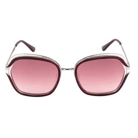 Buy Xpres Dark Pink Colour Sunglasses Over-Sized Shape Full Rim Purple ...