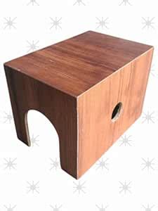 INR's Farm Fresh Small Wooden Hideout House for Guinea Pigs, Hamsters ...