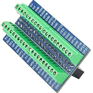 naughtystarts RPi IO GPIO Terminal Blocks Breakout Board 2.54mm / 0.1 ...