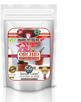 Sansar Green Orchid potting Mixture, Essential Super Powerful Organic ...