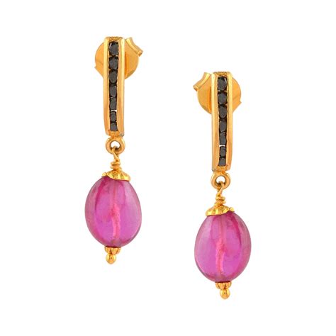 Gold Pearl - Earrings – Krishna Pearls