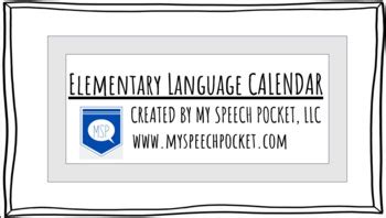 My Speech Pocket Teaching Resources | Teachers Pay Teachers