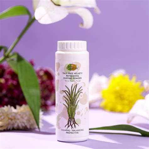 TALC FREE VELVETY REFRESHING VETIVER DUSTING POWDER – fun formulae
