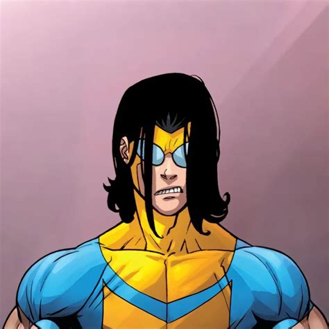 Long Hair Mark PFP ICON | Invincible comic, Image comics, Art style