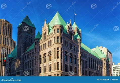 Minneapolis Municipal Building in Minnesota, USA Stock Photo - Image of ...