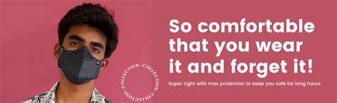 Yuga HexaShield 3D Reusable Washable Cotton Cloth Breathable Fabric ...