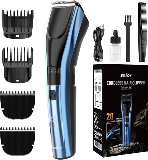 Hair Clippers for Men, Cordless Clippers for Hair Cutting Professional ...