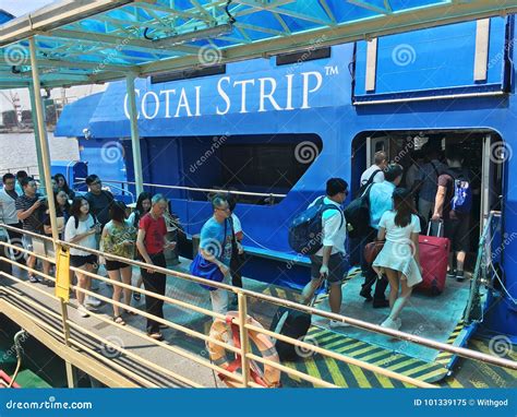 People Get on Ferry from Hong Kong To Macau Editorial Image - Image of ...
