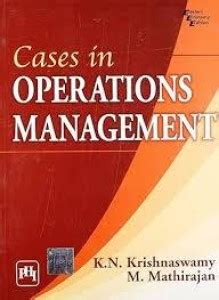 Cases In Operations Management : Building Customer Value Through World ...