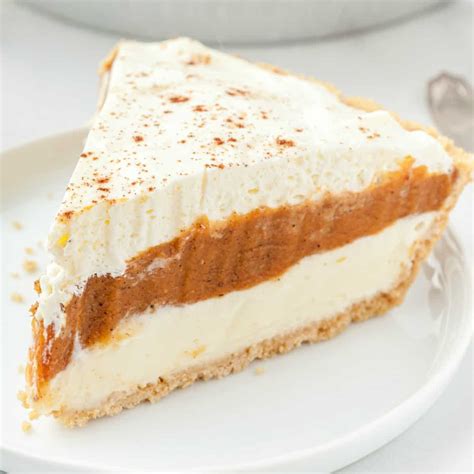 Easy Quick Pumpkin Pie With Cream Cheese - Cream Cheese Swirled Pumpkin ...