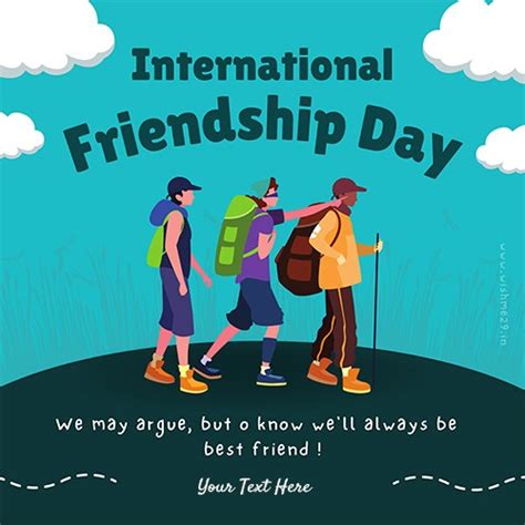 Free Happy Friendship Day 2025 Images For Best Friend With Name Edit