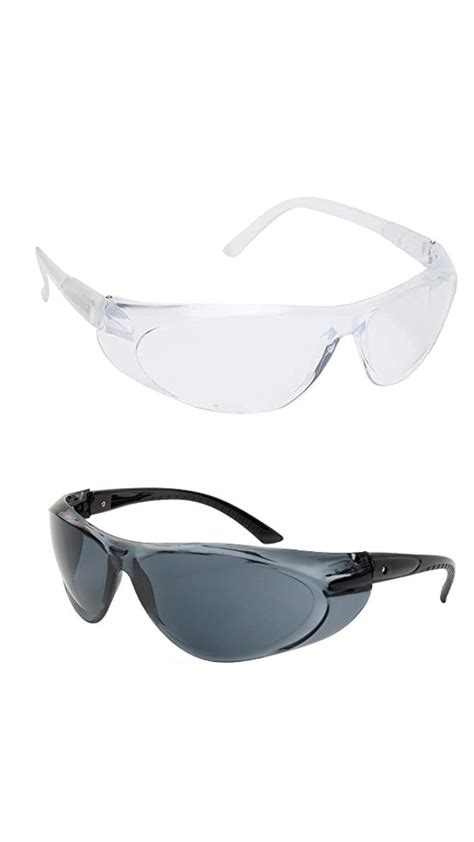 Namaha For Life Sporty Safety Sunglass 2 pc Combo Black and White with ...