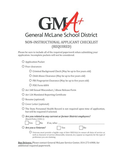 Fillable Online NONINSTRUCTIONAL APPLICANT CHECKLIST (REQUIRED) Please ...
