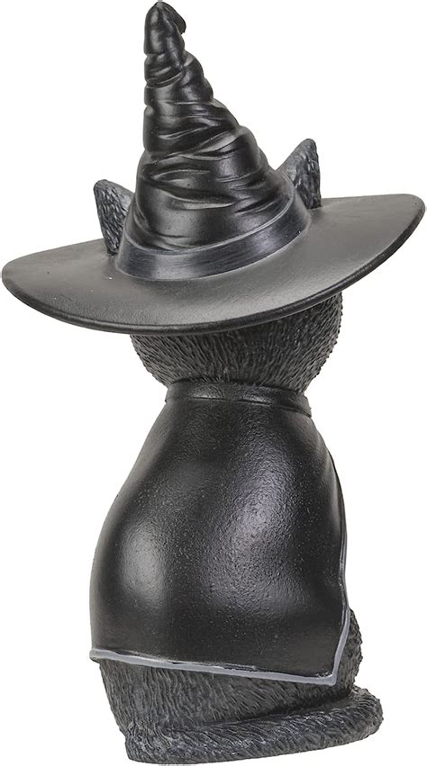 Buy SUMMIT COLLECTION Purrah The Black Witch Cat in Hat Witchcraft ...