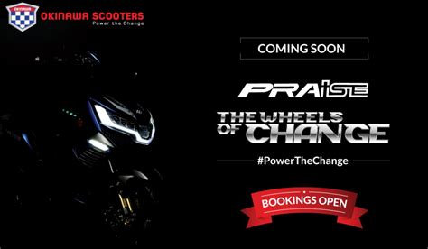 Okinawa Praise e-scooter bookings open in India, launch in December ...