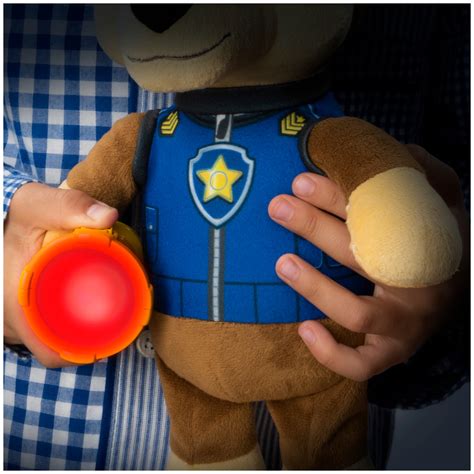 PAW Patrol, Snuggle Up Chase Plush with Flashlight | Ubuy India