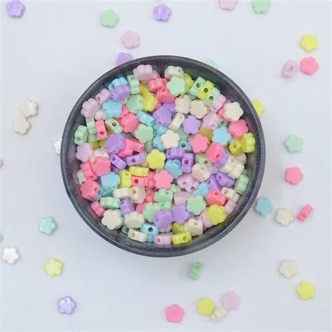 Shop For Colorful Flower Shaped Beads for Jewelry Making & Crafts - 526 ...
