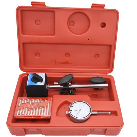 Buy Dial Indicator with Magnetic Base and Point Precision Inspection ...