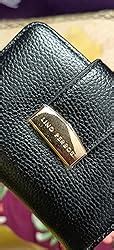 Buy Lino Perros Black Faux Leather Womens Wallet (Black) at Amazon.in