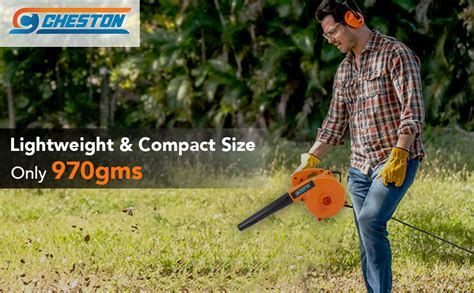 Cheston Air Blower 600W (Orange) I 17000 RPM I 1 Year Warranty I Blower ...