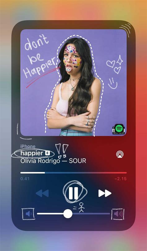 olivia rodrigo - happier | Happier lyrics, Music poster ideas, Happy ...