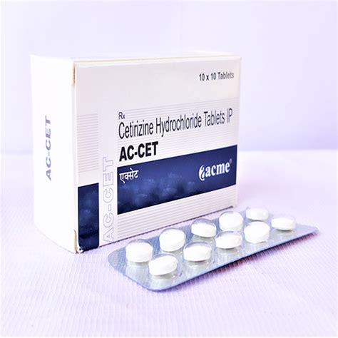 AC-CET Tablets Acme Pharmaceuticals
