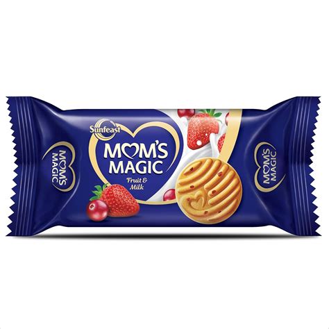 Sunfeast Mom's Magic Fruit and Milk Cookies, 58g | Cranberry and ...