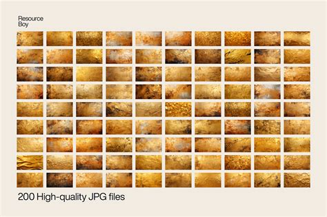 200 Free Gold Textures / Backgrounds [4K Resolution]