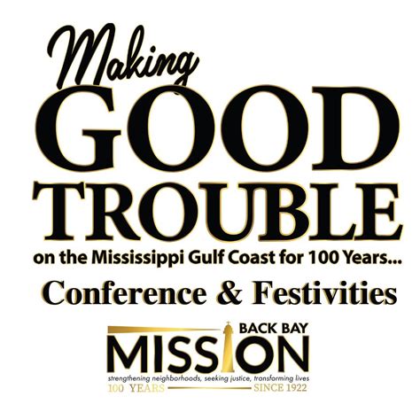 Back Bay Mission Hosts "Making Good Trouble" Conference - Southeast ...
