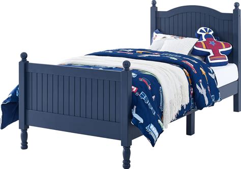 Amazon.com: MUSEHOMEINC Wooden Twin Bed Frame with Headboard ...